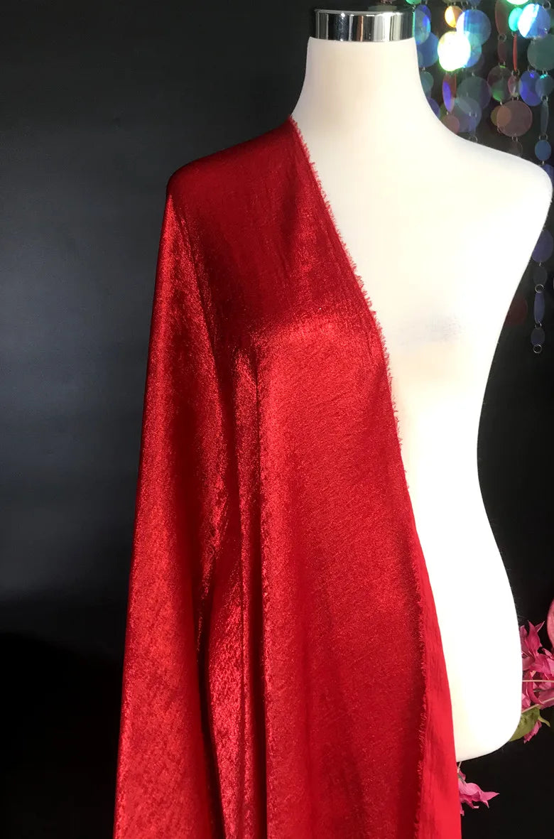 Soft Bronzing Velvet Fabric By The Meter for Dress Costumes Decoration Diy Sewing Designer Cloth Comfortable Glossy Black Blue