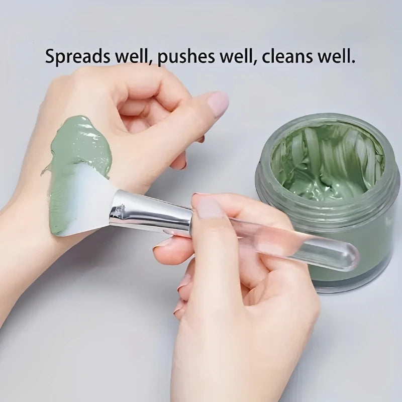 4/1pcs Silicone Face Mask Applicators Soft Head Flexible Face Mask Brushes for Mud Clay Reusable Face Mask Spatula Makeup Tools