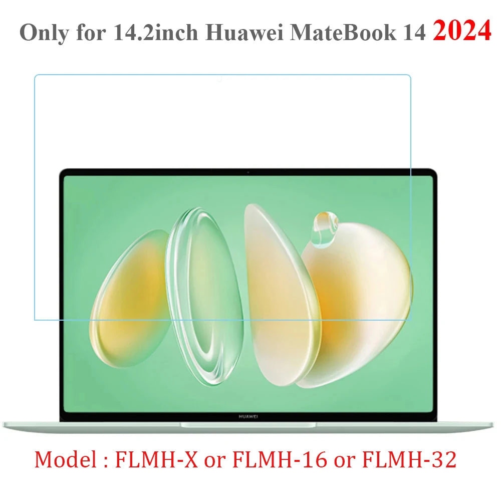 Screen Protector for Huawei MateBook 14 2024 FLMH-X/16/32 Anti-blue Light Anti-Glare Eye Protection PET Matte Film Anti Scratchs