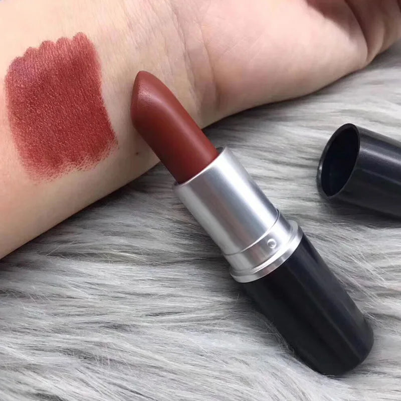 High Quality Brand Lips Long-lasting 3g Rouge a Levres Velvet Teddy Chili Kinda Sexy Whirl Matte Lipstick