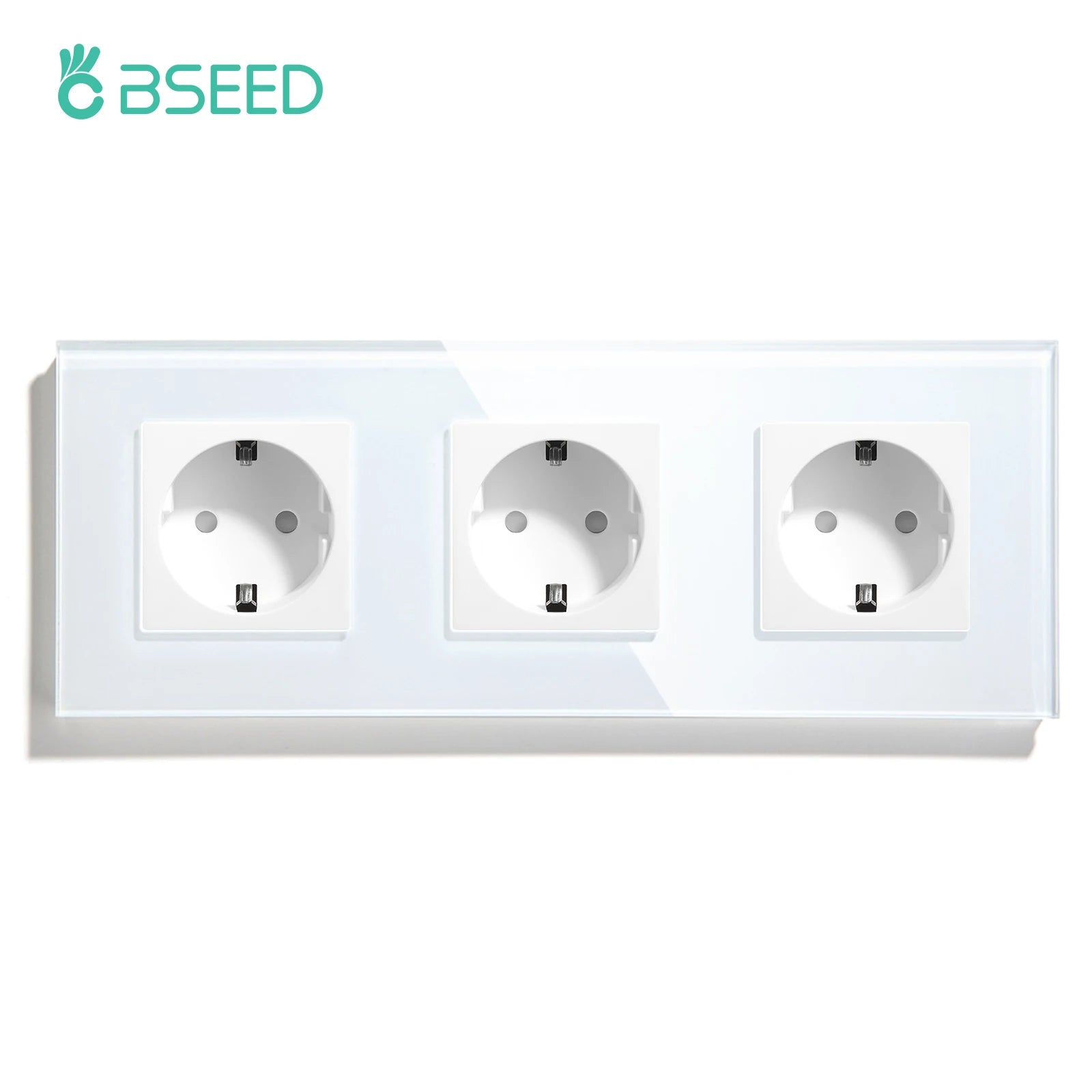 Bseed EU Zigbee Touch Switch 1/2/3Gang 2Way Smart Light Switch Wall Socket USB Type-C Charge Port Tuya Google Home Alexa Control