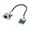 M.2 A+E 2.5Gbps Ethernet Networking Card Controller 2.5Gbps/1000/100Mbps Heat Management 2.5GBASE-T Networking Adapter