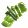 7PCS GUASHA Massage Tools Face Neck Body Massage Beauty Tool SPA Skin Caring Neck Pain Relief Scraper Scraping Massage Board