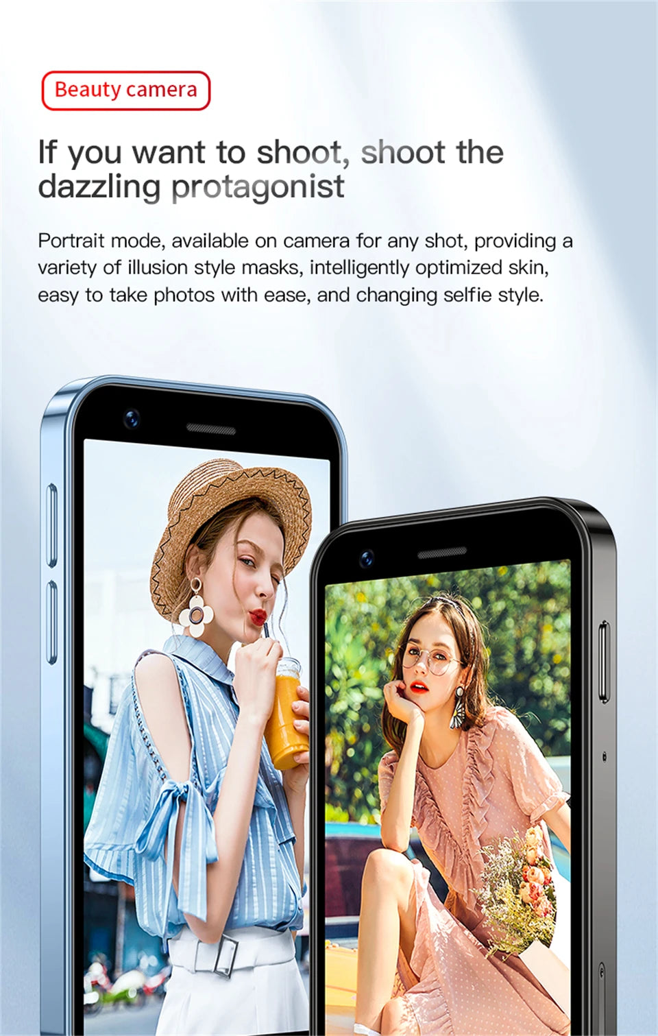 SOYES XS16 Americas Version 4G Network 3.0" Mini Smartphone 3GB RAM 64GB ROM Android 10.0 WIFI Bluetooth GPS Small Phone
