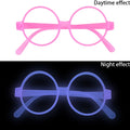 1pc Luminous Glasses Glow Sunglasses With Light Neon Fluorescent Decorative Bar Party Gift Adult Kids Birthday Props