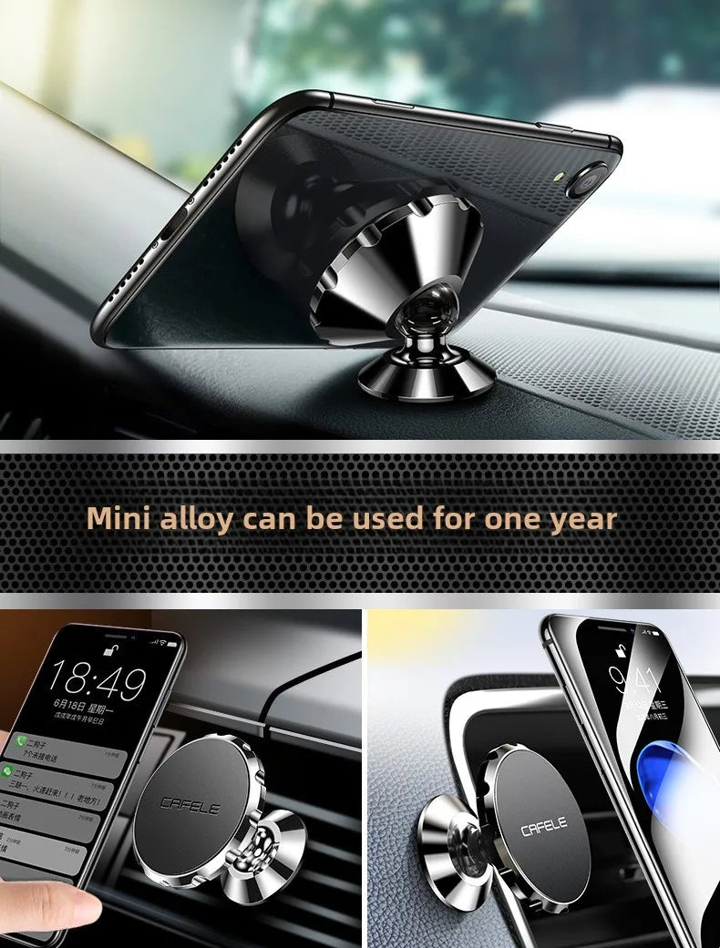 CAFELE Magnetic Car Phone Holder for Universal Phones Air Outlet Car Mount Air Vent Clip Car Stand Phone Accessories Brand New