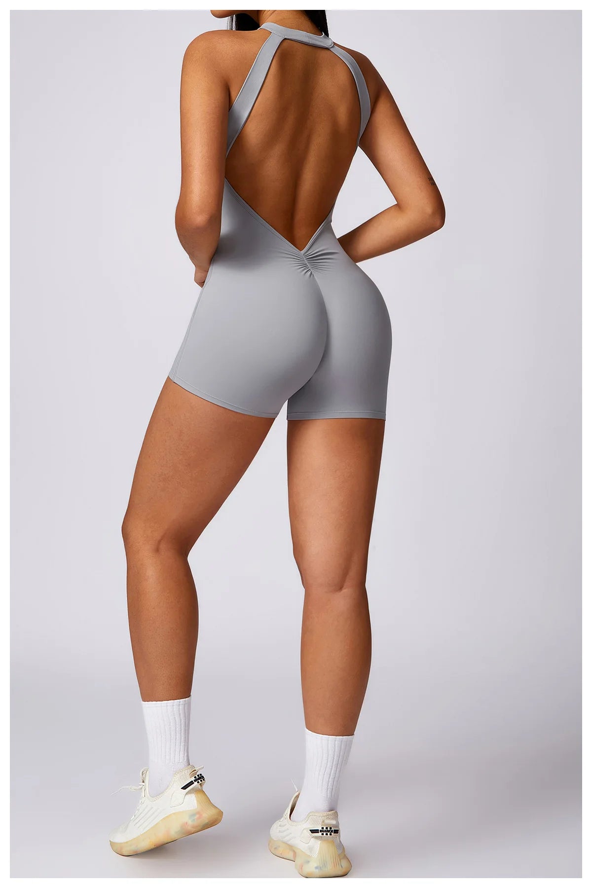 Women's 2024 New INS Network Red Same Hip Lift Back Outdoor Running Tight Exercise Quick Dry Yoga  Fitness Jumpsuit