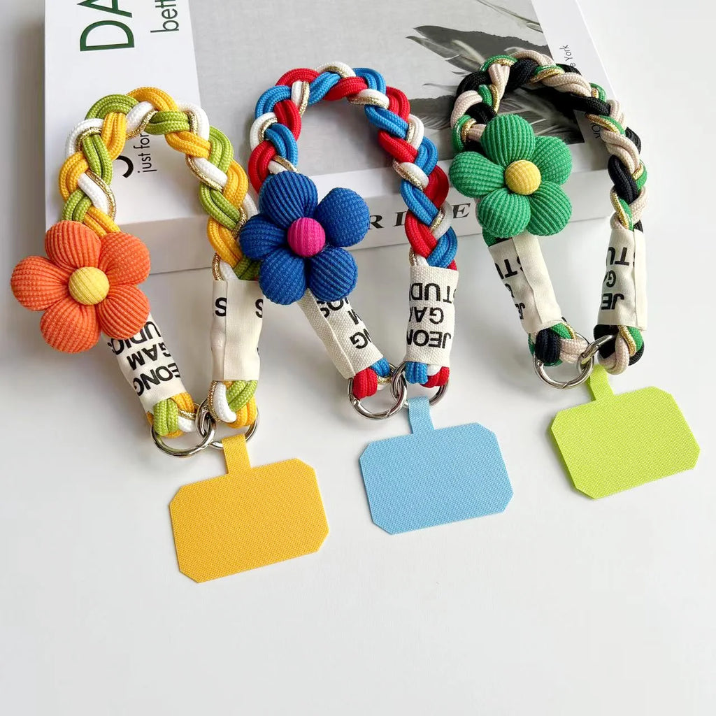 Newly Upgraded Braided Phone Lanyard - Thick & Durable Short Rope, Universal Fit, Anti-Lost, Easy to Hold