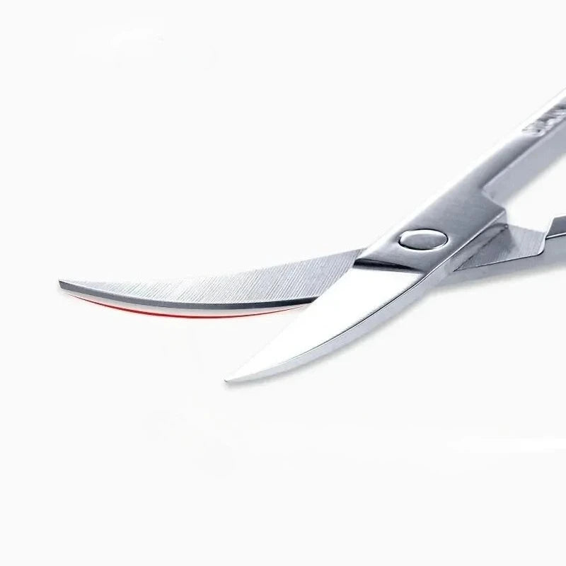 Wholesale Stainless SteelTools Makeup  Small Nail Eyebrow Beauty ToolCut  Nose Hair Scissors  Manicure FaciaTrimming Tweezer