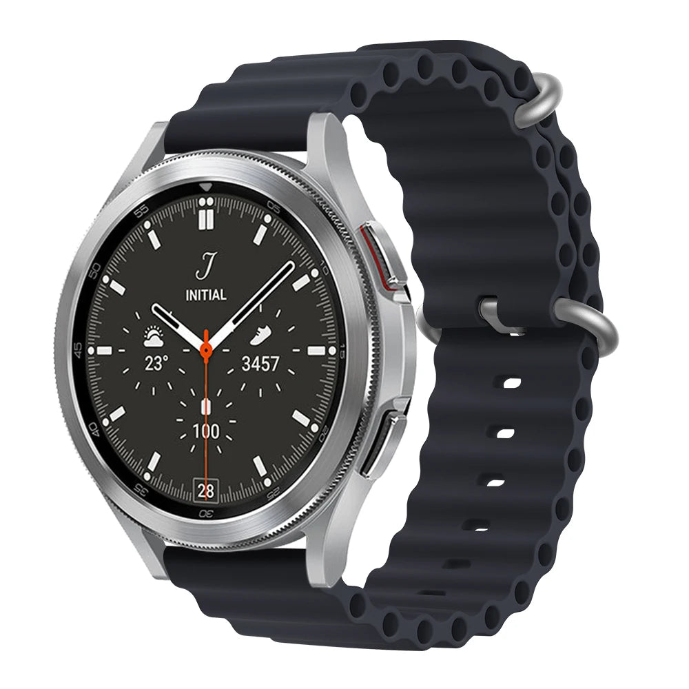 18mm 20mm 22mm Ocean Strap For Xiaomi Watch S3 S2 Mi Watch 2 Pro Sport Silicone Band For Garmin Venu 3S 2S Huawei GT4 41mm 46mm