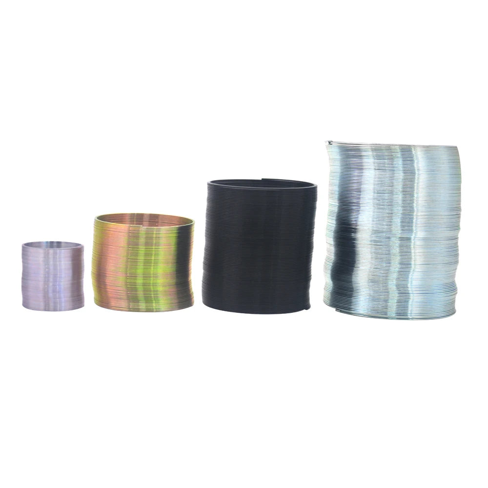 Metal Rainbow Circle Funny Classic Wave Circle Multi Size Multi Color Children Gift Kids Funny Springs