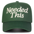 Unisex NEEDED THIS Letter Embroidery Baseball Caps Spring Autumn Outdoor Adjustable Casual Hats Sunscreen Hat Sports Cap