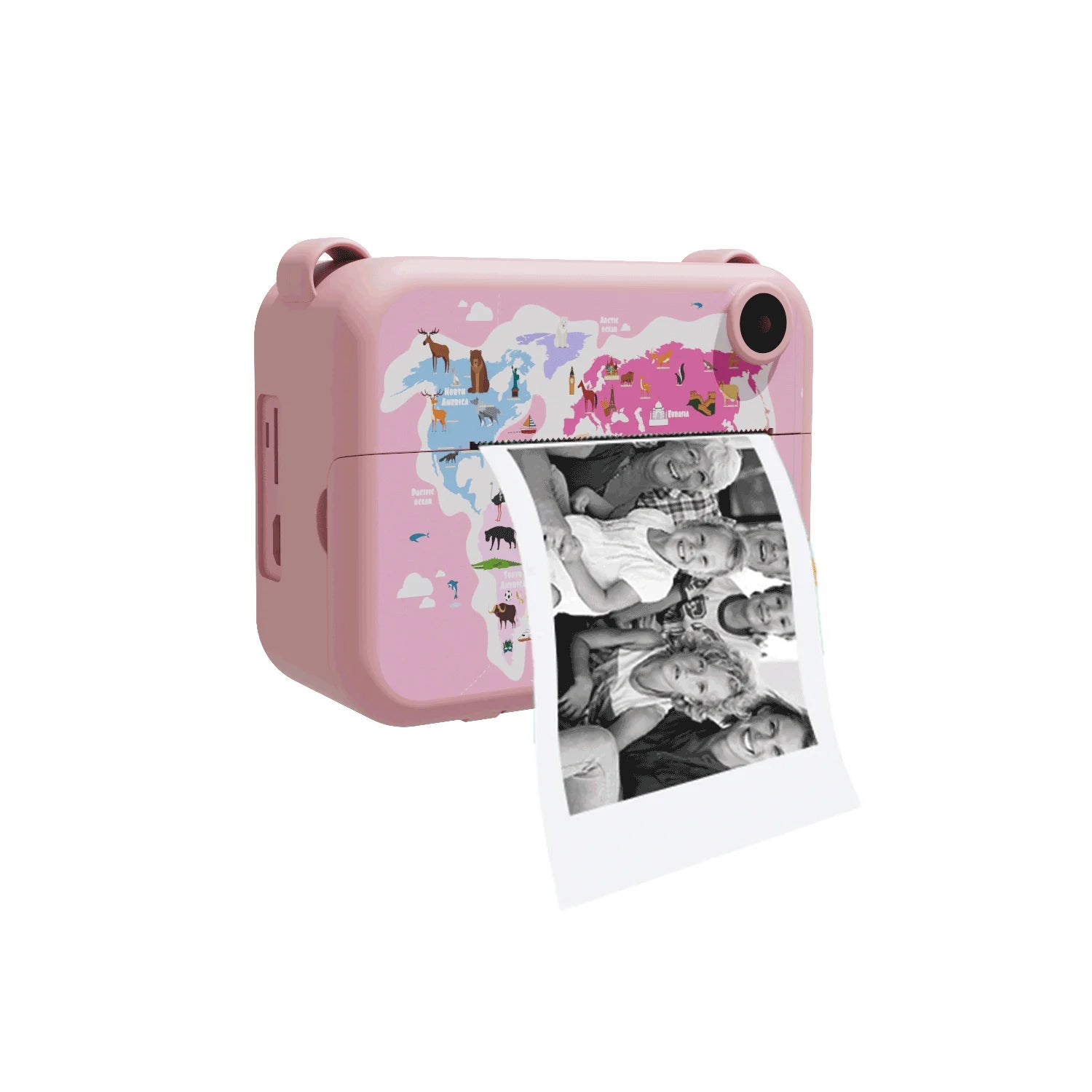 Digital Children Camera Photography Instant Print Photo Kids Video Recorder Mini Thermal Printer Video Educational Birthday Gift