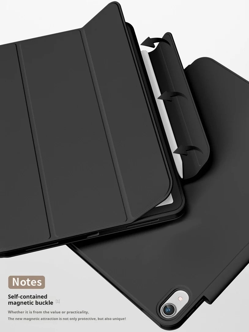 2026 Magnetic Case For iPad Air 11 13 inch 2025 M5 M2 Tablet for iPad Pro 11 13 inch Case Mini A17 7/6 Air 4 5 10.9" Smart Cover