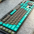Chemical Element Keycaps,PC+PBT Custom Heart TP Keycap Set Suitable for Logitech G915/G815 Mechanical Keyboard,Only Keycaps