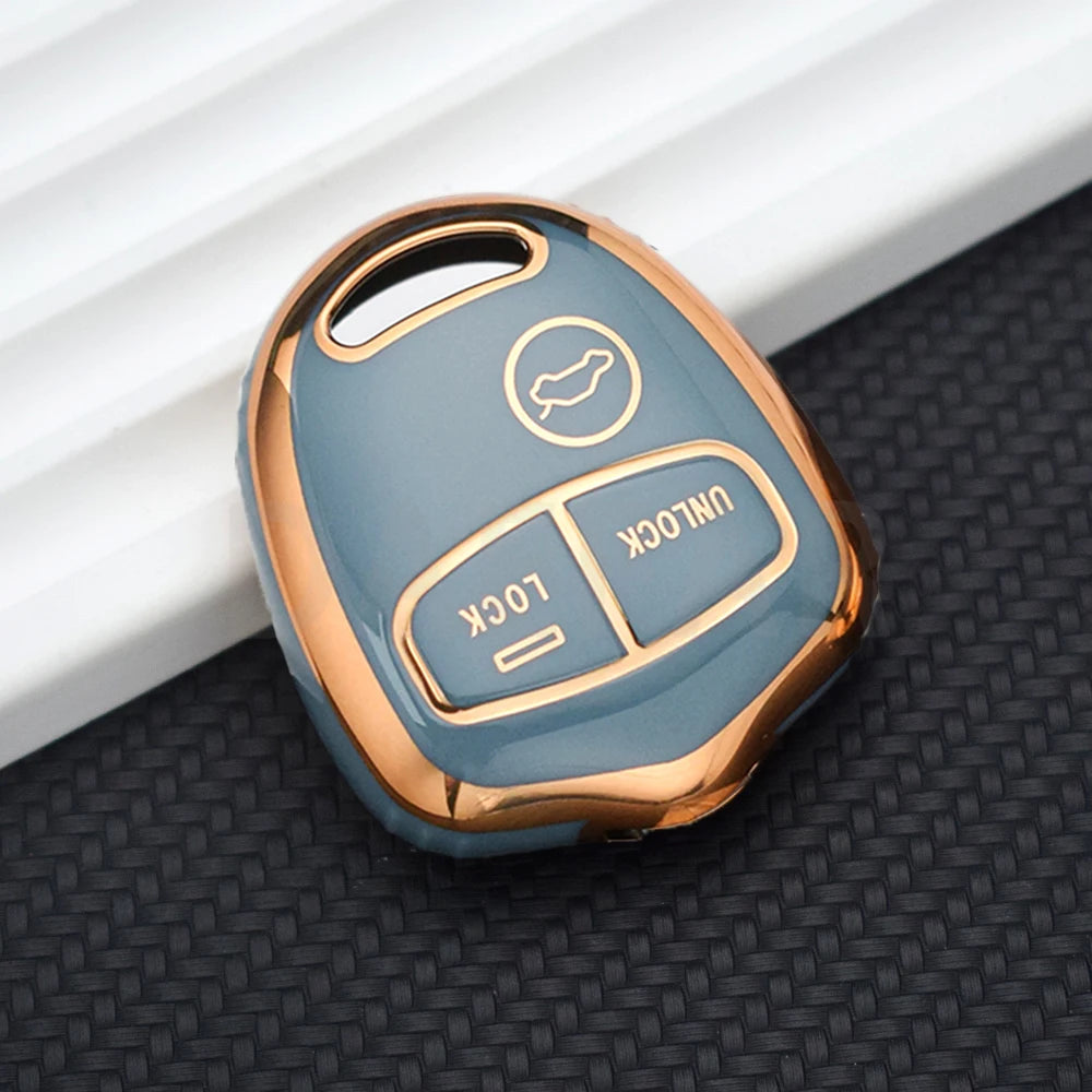 2/3 Button Key Case for Mitsubishi Lancer EX Evolution Grandis Outlander Triton Pajero ASX Car Remote Key Shell