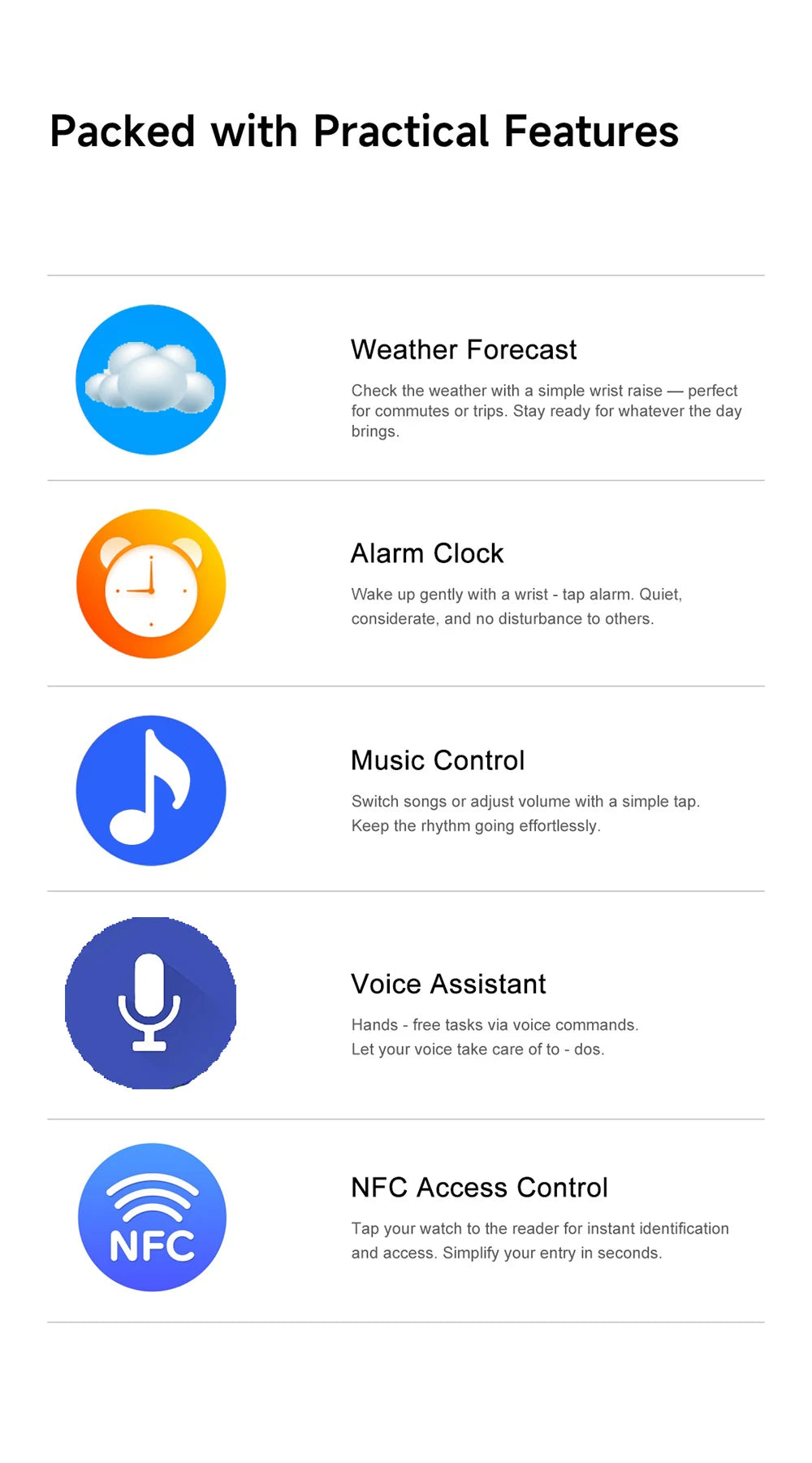 Fashion Smart Watch Blue Tooth Call Watches Heart Rate Waterproof SmartWatch Voice Assistant NFC Sport Fitness Music Bracelet