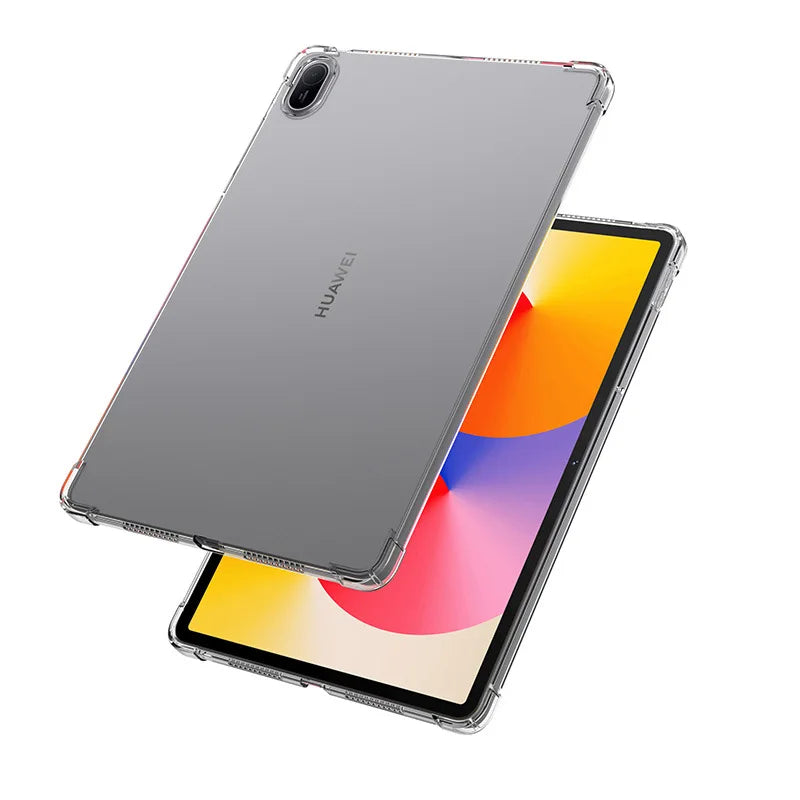 For Huawei MatePad SE 11" 2024 Case Transparent Air-bags Soft Silicone TPU Protection Shockproof Capa Fundas Shell For AGS6-W00