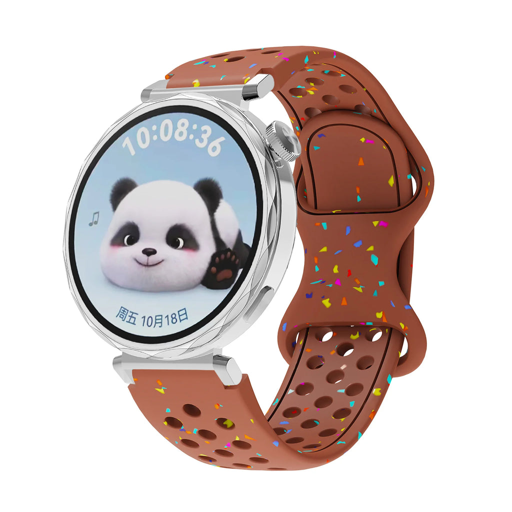 18mm Women Wristband for Huawei Watch GT6 41mm GT5 Pro 46mm Sport Silicone Breathe Strap Bracelet for Huawei Watch GT4 41mm Band