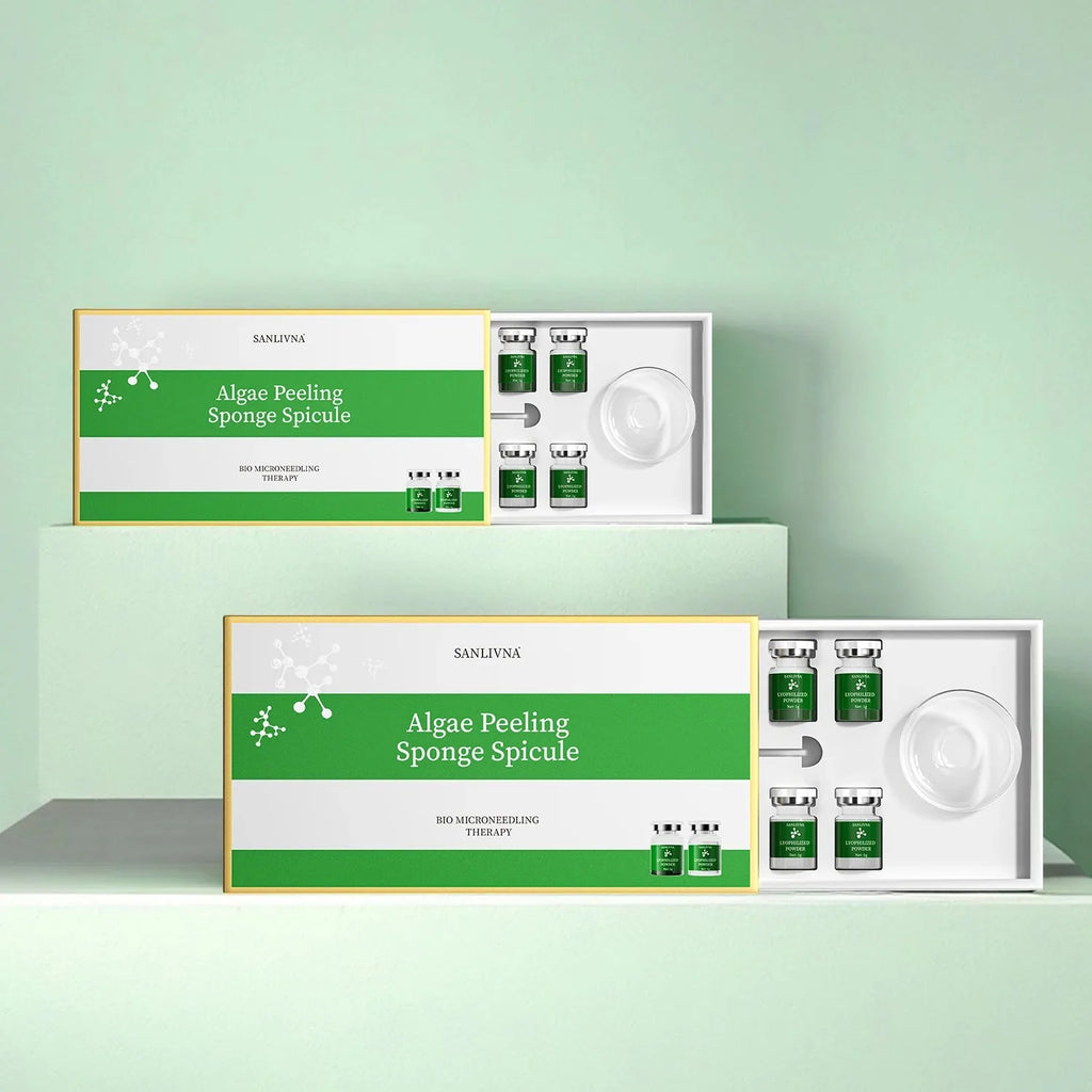 Seaweed Algae Peel Kit for Acne Treatment - Skin Repair Facial Rejuvenation Whiten & Brighten Cleanse Functional Skincare ﻿