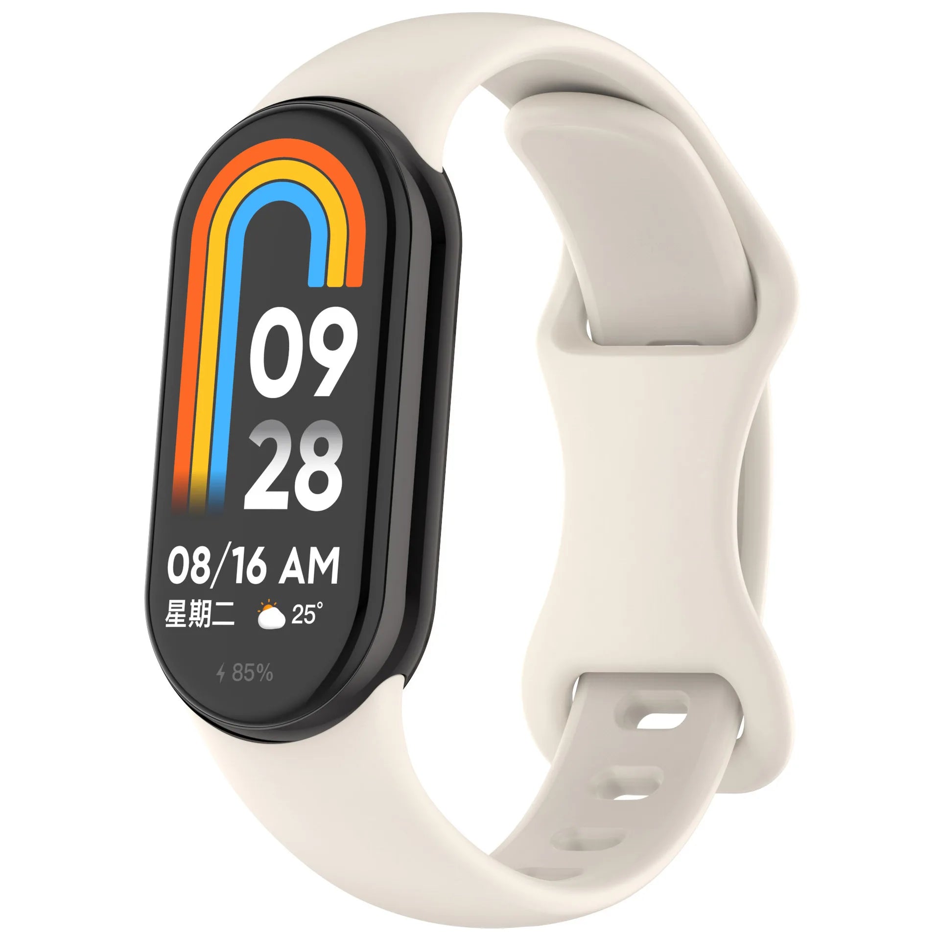 Silicone Strap for Xiaomi Mi Band 10 9 8 NFC Sport Rubber Bracelet Wristband Correa Xiaomi Smart Band 8 9 10 NFC Accessories