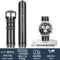 17mm 19mm 21mm Nylon WatchBand For SWATCH YVS420 YVS454 YVS451 YVS400 YVB404 Watch Strap Soft Canvas Watch Chain Men Women