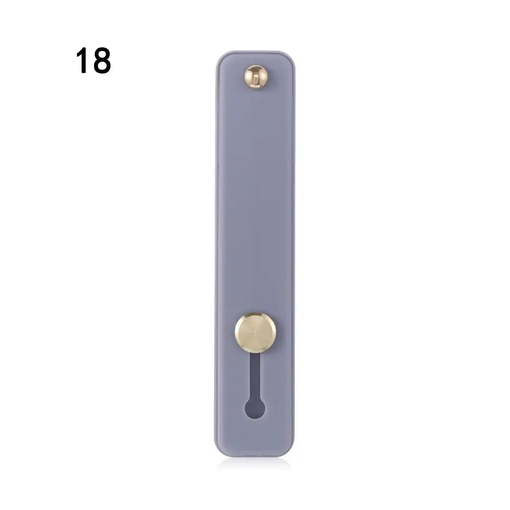 Fashion Phone Holder  Silicone Phone Hand Band Holder Finger Ring Push Pull Grip Stand Candy Color Bracket