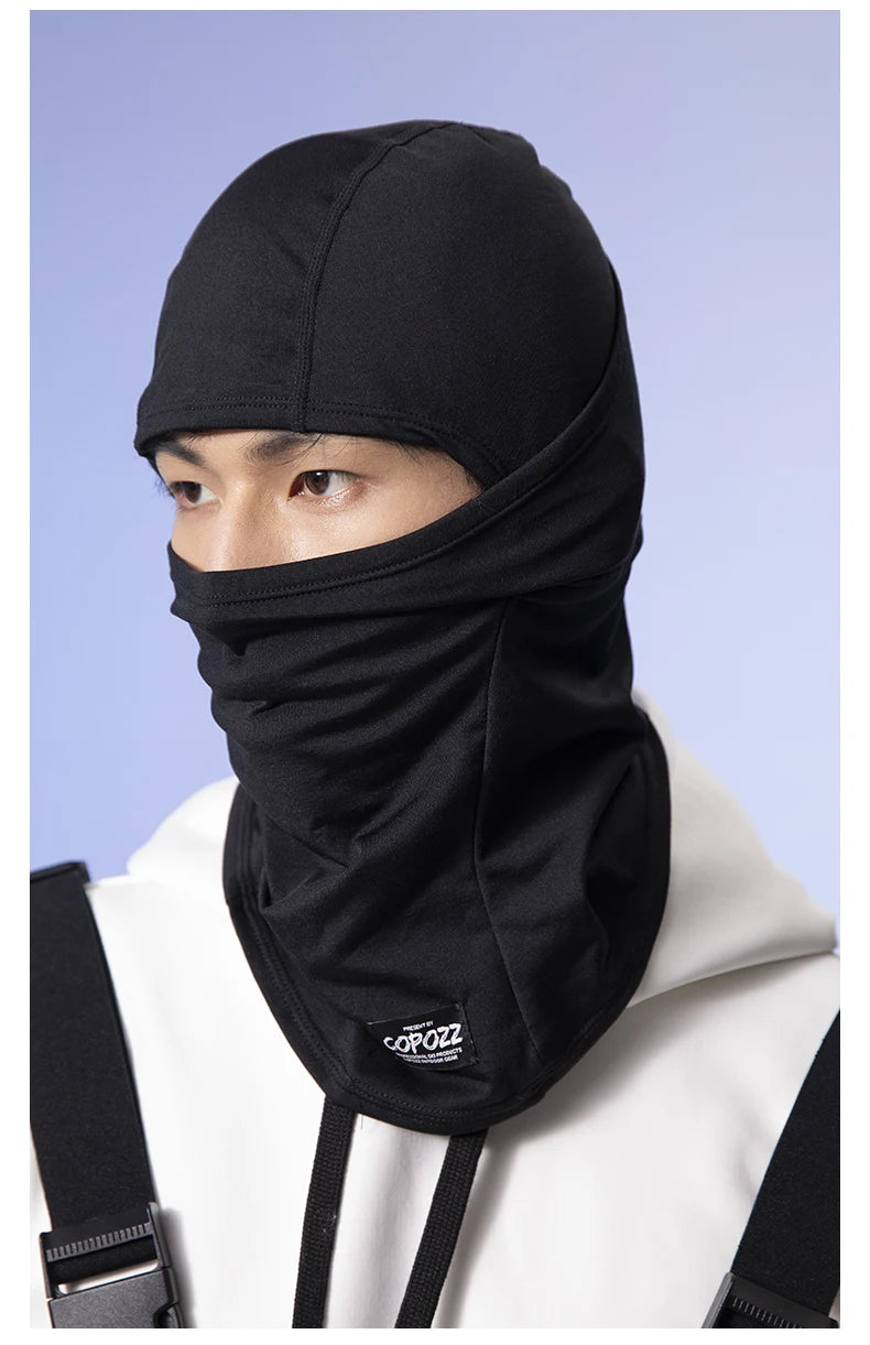 COPOZZ Men Kids Spring Cycling Bike Bicycle Headwear Cap Skiing Bicycle Bandana Sports Scarf Face Mask Equipment Helmet Bandanas