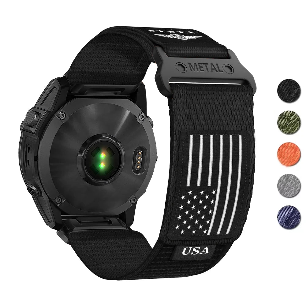 26mm 20mm 22mm Straps for Garmin Fenix 8 7X 7 Pro Fenix 6X 6 5X 5Plus Tactix 7 Quick Fit correa bracelet Fenix 8 band 47mm 51mm