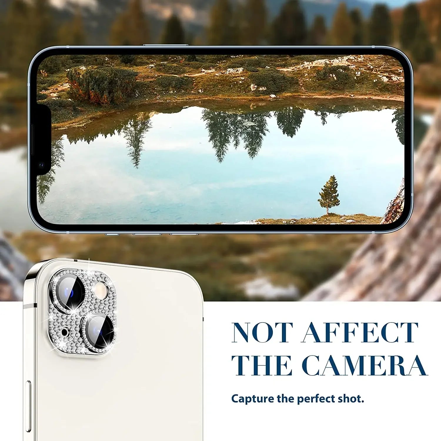1Pcs Diamond Camera Lens Protection Cover For IPhone 14 Plus 13 Pro Max 12 Mini 14Pro 13Pro 12Pro Glass Protector Accessories