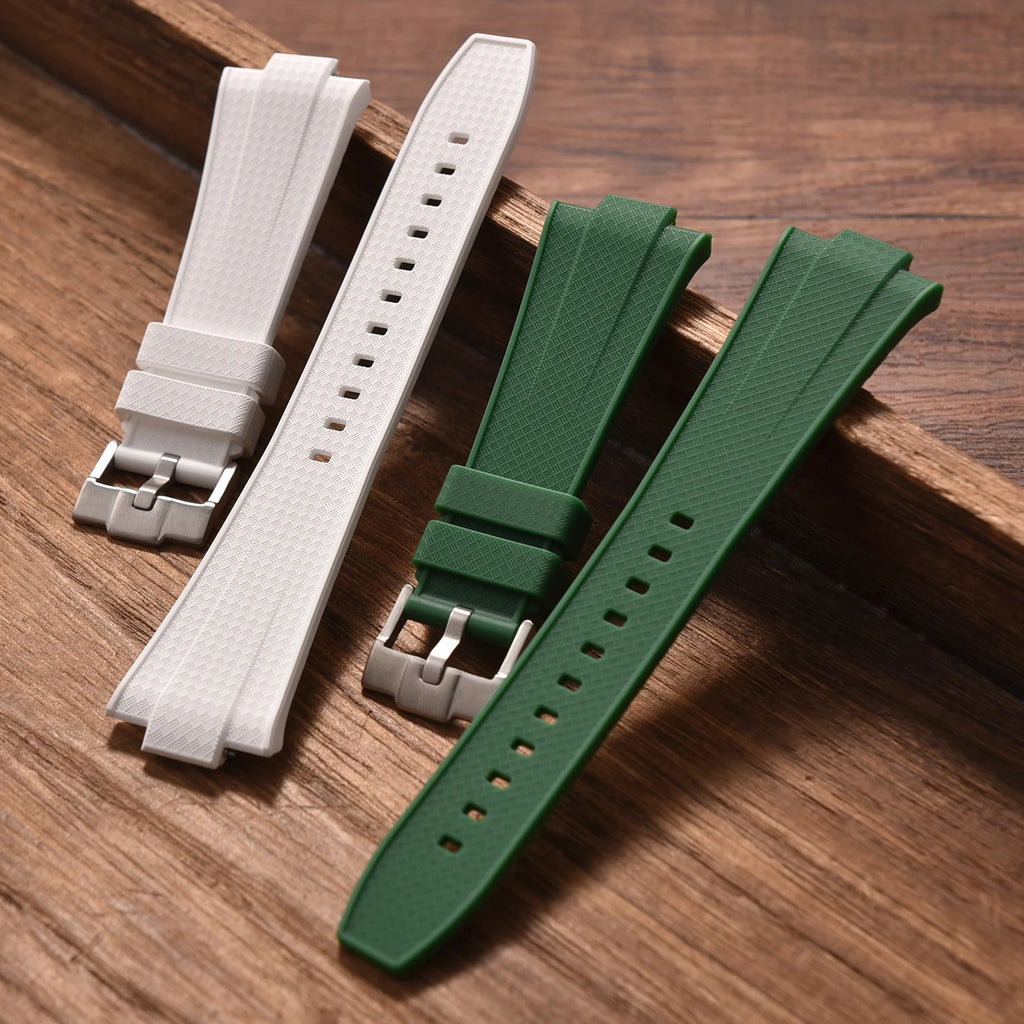 12mm Quick Release Silicone Strap For Tissot PRX T137.407/T137.410 Super Player 40mm Men Convex Rubber Durable Belts Watch Bands