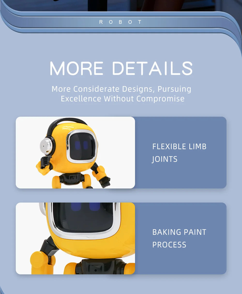 Ai Robot Smart Ai Voice Controlled Multifunctional Interactive Daily Life Assistant Educational Toy For Boys Kids