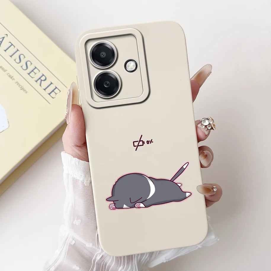 For Funda OPPO A3 A3x 4G Case 2024 Cute Panda Rabbit Soft Silicone Candy Painted Phone Covers For OPPO A40 5G OPPOA3 A 3x Bumper