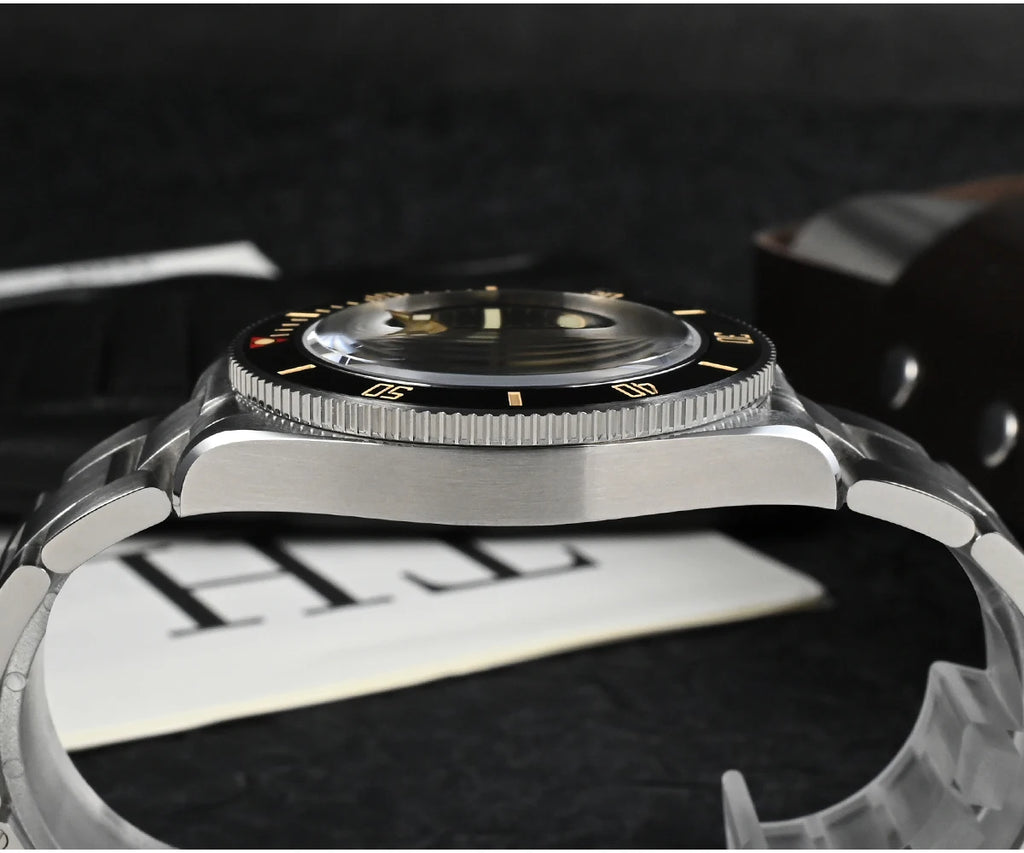 San Martin 40mm Vintage Diver Luxury Men Wristwatch Brand Classic BB58 PT5000 Automatic Mechanical Watches Sapphire 20Bar SN0008