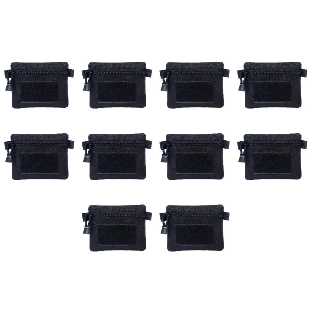 Outdoor Camping EDC Molle Wallet Waterproof Portable Travel Zipper Waist Pouch for Camping Hiking Hunting EDC Pouch