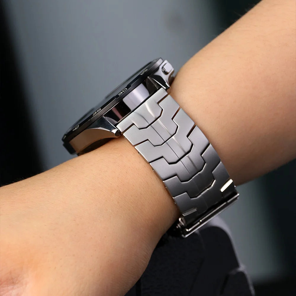 22mm Metal Bracelet For Huawei Watch GT5/5 Pro GT4 GT3 GT2 46mm Stianless Steel Strap Correa For Huawei Watch 4/3 Pro Wrist Band