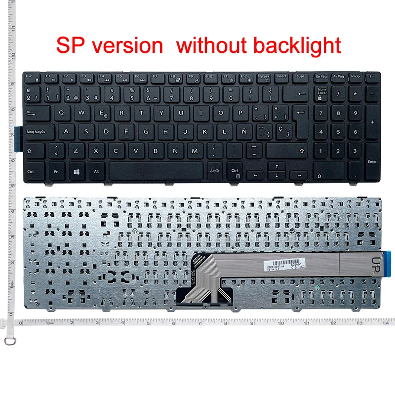 US/UK/RU/SP/FR/BR Laptop Keyboard For Dell Inspiron 15 5547 7557 7748 17 7559 5748 5749 5755 5758 5759 P39F P51F P57F P26E