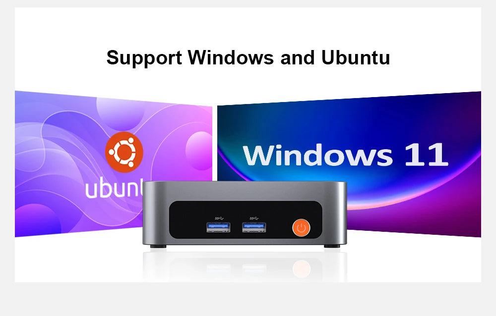 Ninkear M7 Mini PC AMD Ryzen™ 5 7430U Windows 11 PRO 16GB DDR4 RAM 512GB SSD WIFI 6.0 Fan Cooling Mini Computers