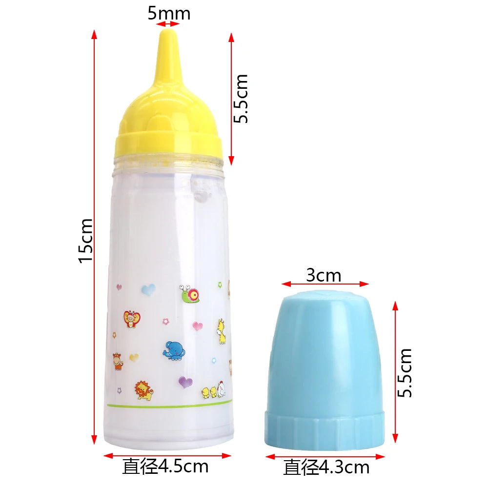 Baby Disappearing Doll Feeding Set Wear For Reborn Baby Doll, Multiple Baby Doll Accessories, Children Best Birthday Gift.