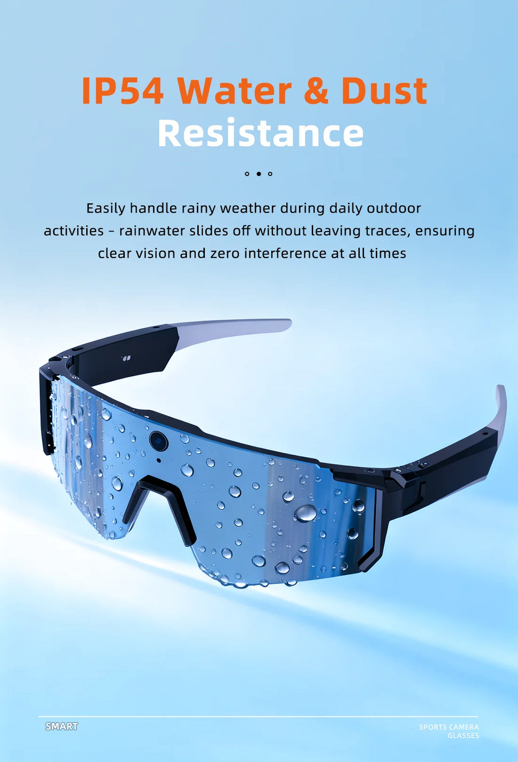 New Ai Intelligent Glasses For Outdoor Cycling Goggles With 800w Camera And High-definition Anti Shake Mini Recording Glasses