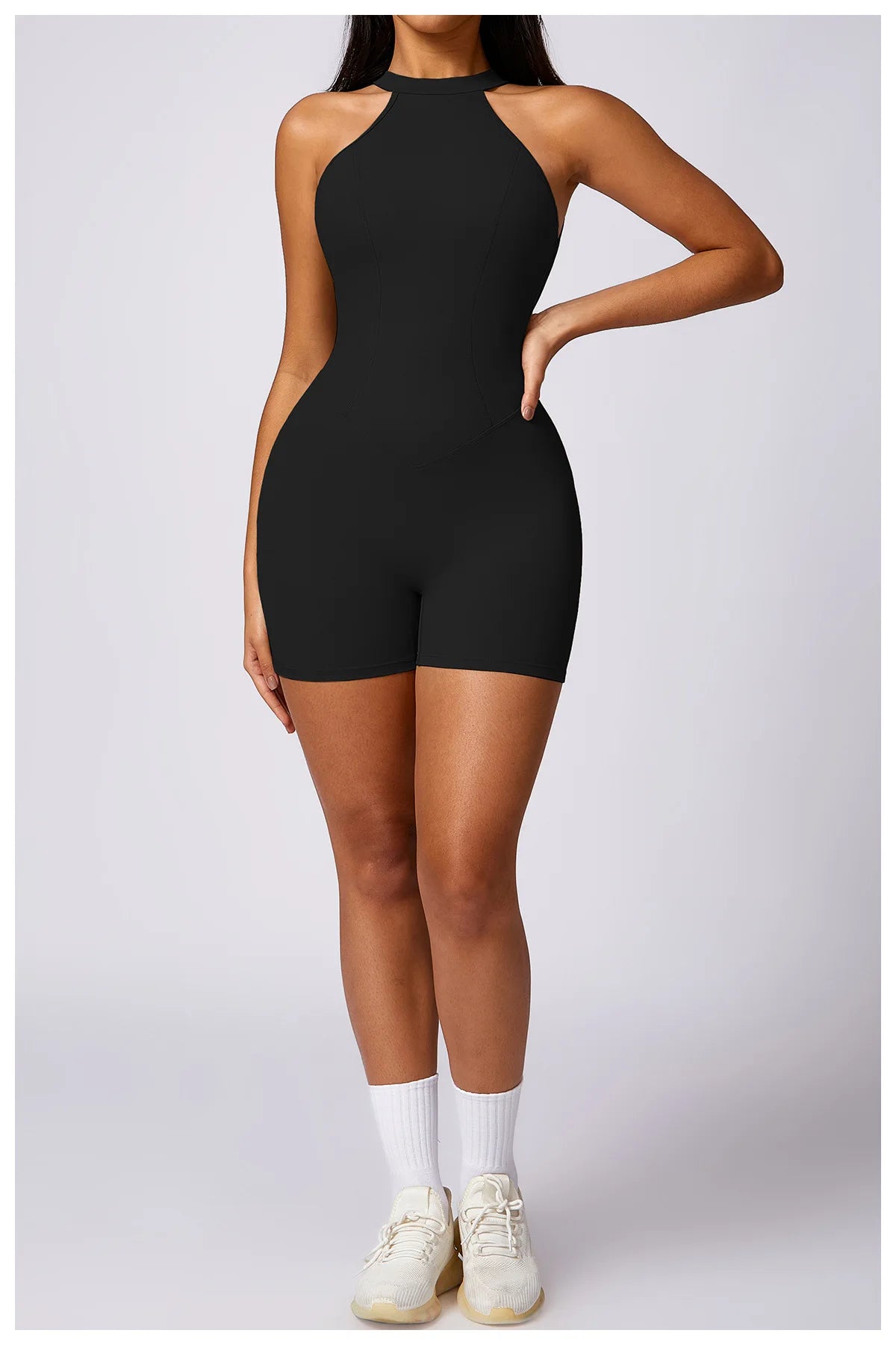 Women's 2024 New INS Network Red Same Hip Lift Back Outdoor Running Tight Exercise Quick Dry Yoga  Fitness Jumpsuit