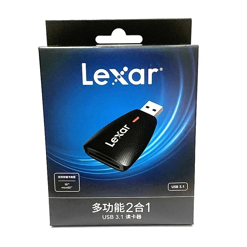 Lexar Card Reader USB 3.1 for SD Micro SD TF Memory Card Adapter for PC Laptop Accessories Smart Cardreader USB Flash Drive