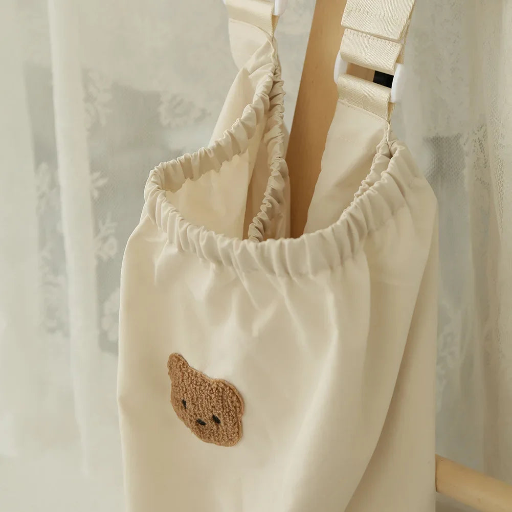 Reusable Baby Diaper Bag Bedside Nappy Organizer Toys Diapers Pouch baby items Storage Outdoor Travel Stroller Hanging Bag