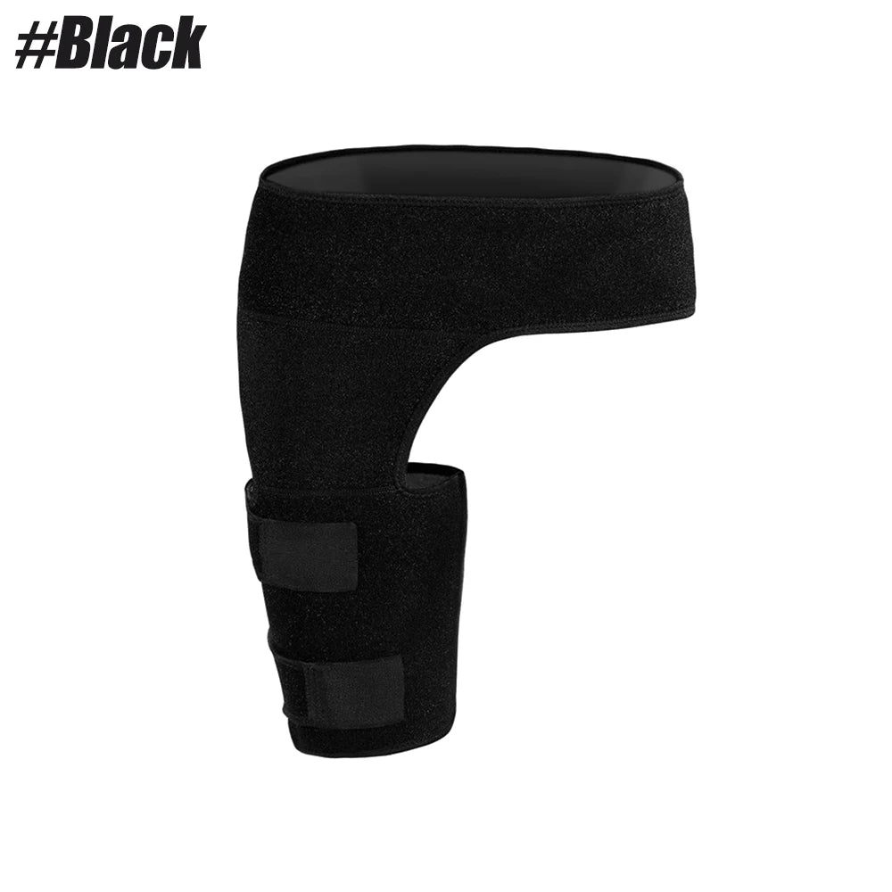 Adjustable Hip Groin Stabilizer and Hip Brace for Sciatica Pain Relief,Thigh Compression Support Wrap Sleeve for Hip Joint Pain