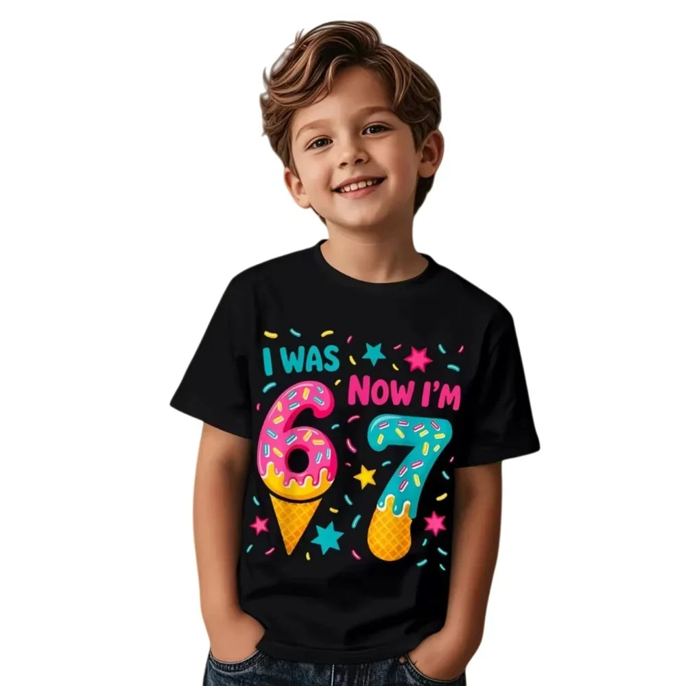 67 Bestselling Children's T-Shirts: Fashionable and Cool Summer Short-Sleeve Casual Crewneck Tops for Boys and Girls