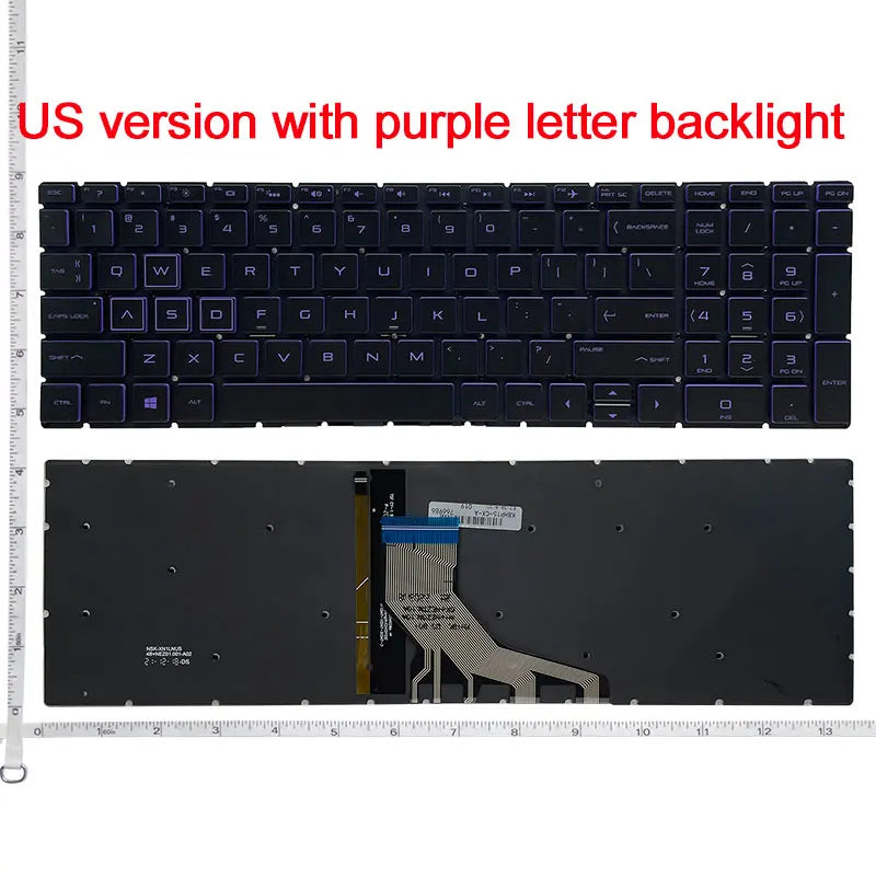 US/RU/UK keyboard FOR HP 15-DB/DX/DA/CX/DR/GW 15m-DS 250 255 256 G7 15-CN/CS/CR/CW/EC/CH/DK/DS TPN-C135/143 15T-cn 15S-DY 17-BY