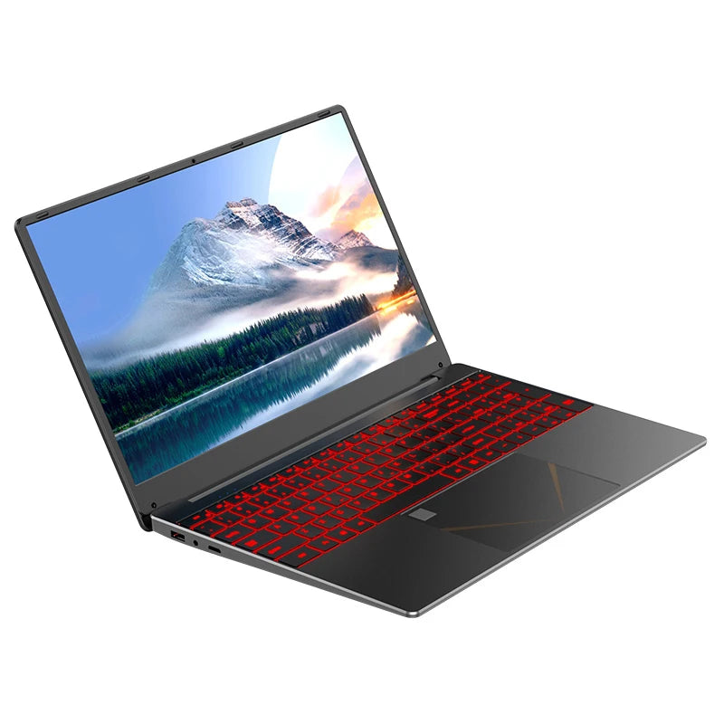 15.6inch PA156 Laptop Computer Win11 Intel N5095 16G 128G/256G/512G Notebook Netbook Backlit Keyboard WIFI HD BT4.0 USB3.0 3.0MP