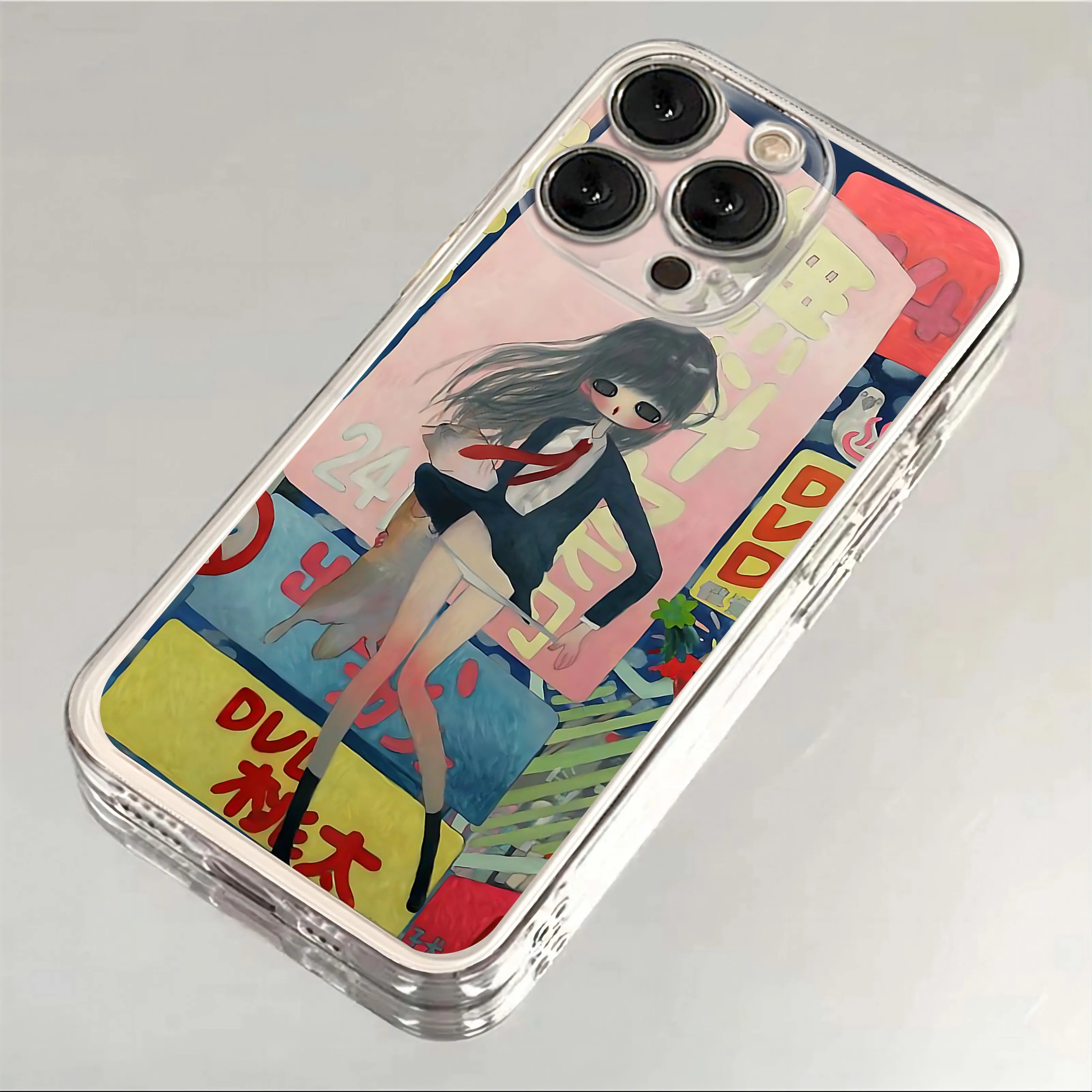 Aya Takano Phone Case For Xiaomi Redmi Note 13 12 12C 11 10 10C 13C 10s 9 9s 9A 9T 9C 8 7 Pro Max 4G 5G Luxury Transparent Cover