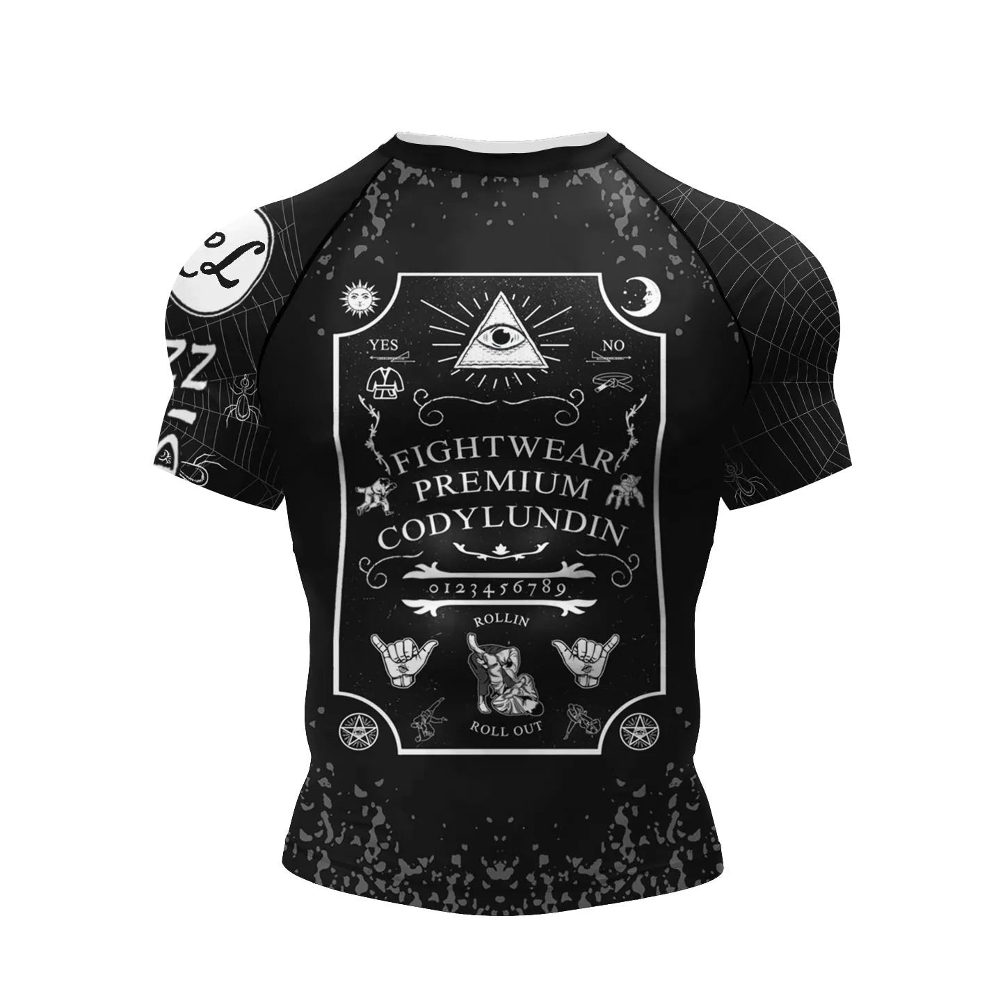 Cody LUNDIN 3D Print Sports Quick-dry Breathable Men T-shirt Brazilian Jiu-jitsu Fitness Boxing Parent-child Short Sleeve Summer