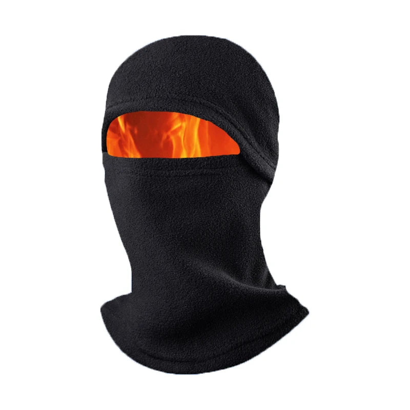 1/14Pcs Full Face Mask New Winter Thermal Fleece Warmer Motorcycle Cycling Hood Liner Sports Running Neck Warmer